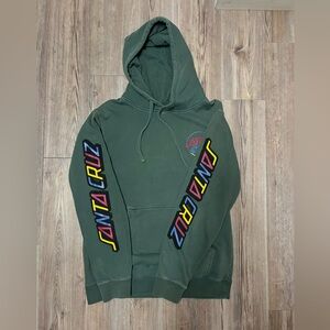 Santa Cruz Men’s Hoodie - Green - S